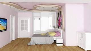 дизайн интерьера в Омске: спальня